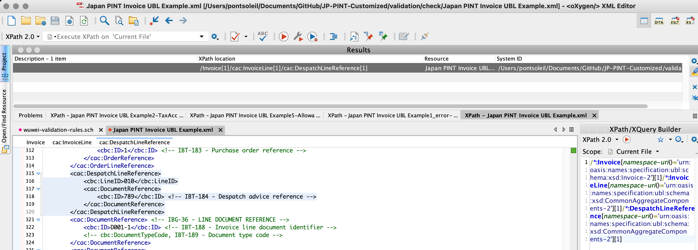 DespatchLineReference