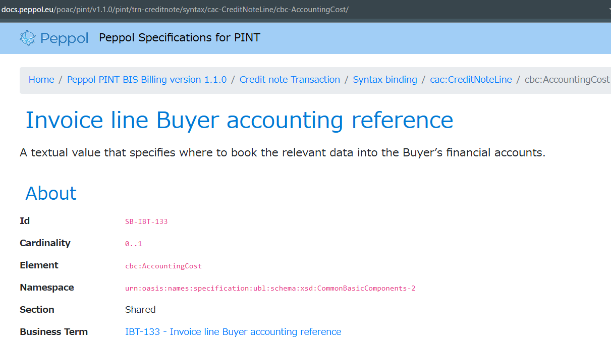 InvoiceLineAccountingCost