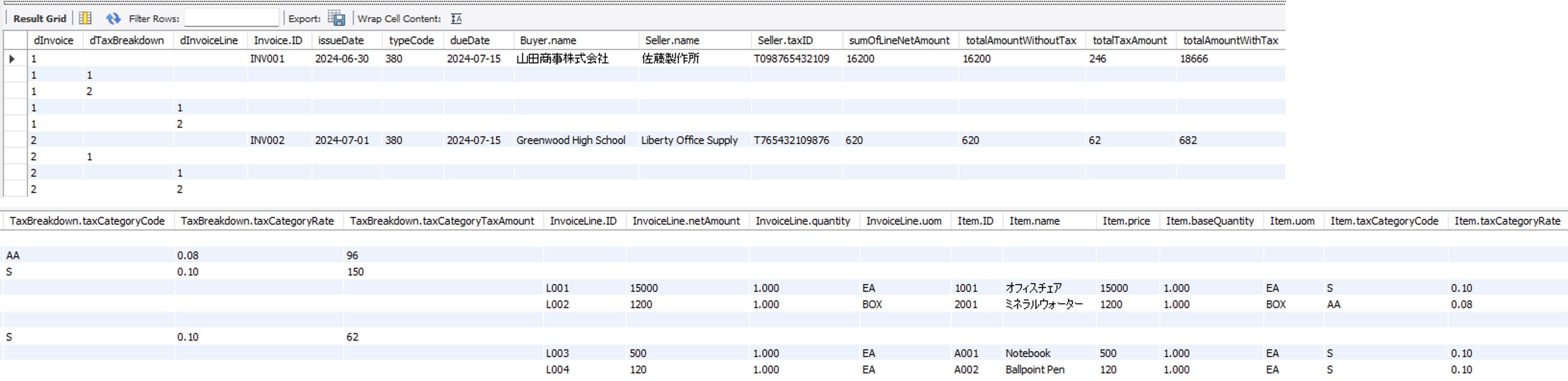 InvoiceStructuredCSV2
