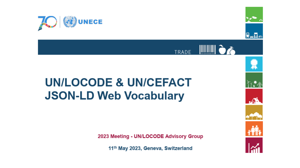 UNCEFACT JSON