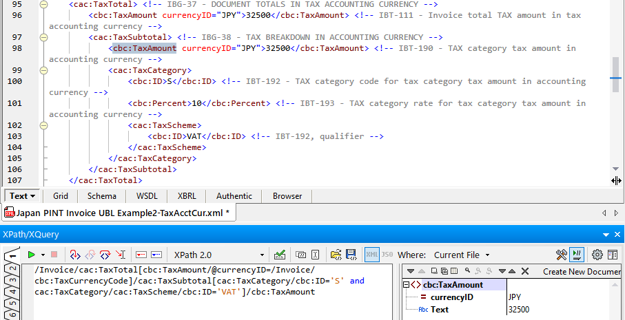 XPathCategorySTaxAmountJPY