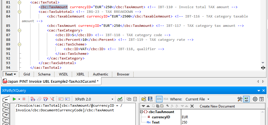 XPathTaxAmountJPY 