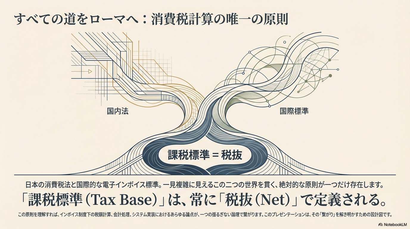 デジタルインボイスのTax Base Amount（課税標準）をどう定義するか？