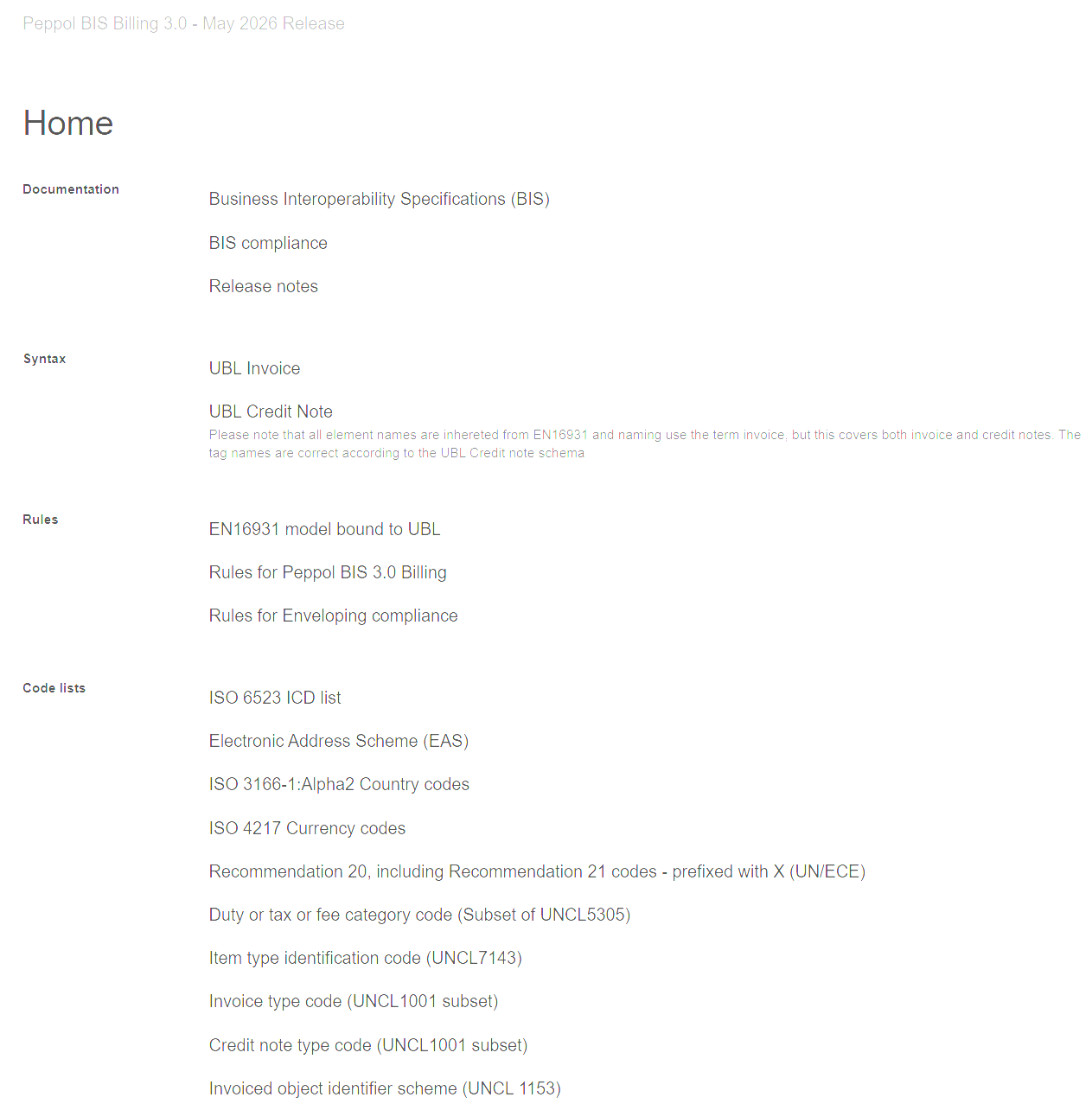 PeppolBISBilling3.0